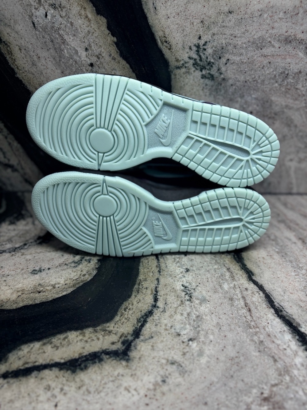 Nike Dunk Low GS Purple Aqua Black Sneakers Women’s 7.5 / Youth 6Y FB9109-012 - Picture 10 of 11